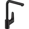 Virtuvinis maišytuvas Hansgrohe Focus M41 juodas 31817670