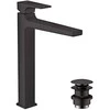 Hansgrohe izlietnes maisītājs Metropol 260, ar push-open, matēts juodas