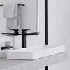 Hansgrohe izlietnes maisītājs Metropol 260, ar push-open, matēts juodas