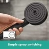 Hansgrohe Pulsify Select 105 3jet Relaxation dušo komplektas, 900 mm, 11,4L/min, matinė juoda
