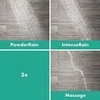 Hansgrohe Pulsify Select 105 3jet Relaxation dušo komplektas, 900 mm, 11,4L/min, matinė juoda