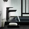 Juodas praustuvo maišytuvas Hansgrohe TALIS E 110 71710670