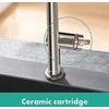 Maišytuvas su ištraukiama žarna Hansgrohe 72808800