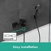 Hansgrohe Vonios maišytuvas Vernis Shape juodas 71450670