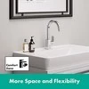 Hansgrohe izlietnes maisītājs Vernis Shape 200, ar pop-up, paaugstināts, hroms