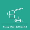 Hansgrohe izlietnes maisītājs Vernis Shape 200, ar pop-up, paaugstināts, hroms