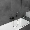 Hansgrohe Vonios maišytuvas Vernis Shape juodas 71450670