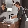 Praustuvo maišytuvas Hansgrohe Vivenis 75020670, juodas matinis