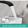 Praustuvo maišytuvas Hansgrohe Vivenis 75020670, juodas matinis