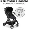 Hauck Travel N Care Plus -matkarattaat, Juodas