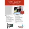 „Hauppauge WinTV quadHD“ vidinis DVB-C, DVB-T, DVB-T2 PCI Express