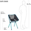 Helinox Krzesło turystyczne Cafe Chair - Juodas