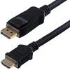Maximum S-conn Anschlusskabel, DisplayPort Stecker/HDMI Stecker, BASIC,10,0m, juodas