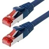 „helos“ jungiamasis kabelis „Cat 6 S/FTP RJ45“, mėlynas, 20 m, AWG27/7 LSZH GHMT