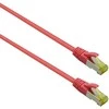 Helos ultra flex patch kabelis S/FTP Cat 6a TPE raudonas 20,0m