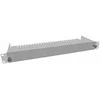 „helos“ 19 colių šviesolaidinė dėžutė su 24 LC dupleksinėmis jungtimis, OM4, pilka