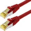 helos Patchkabel Cat 6a S/FTP RJ45 raudona 30m AWG26/7 LSZH GHMT