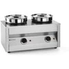 Podgrzewacz elektrinis do zupy i sosu Thermosystem 2 x 4L - Hendi 201206