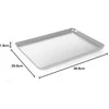 Taca cukiernicza piekarnicza ekspozycyjna su aliuminio 400x300x20mm sidabrinė - Hendi 808504