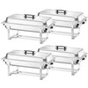 Hendi Buffet bain-marie maisto šildytuvas pastai GN 1/1 STEEL - 4 vnt.