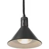 Maisto pašildymo lempa – kabantis kūginio juodo skersmens. 275 mm 250 W – Hendi 273845