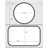 Matrica Hendi suvirinimo aparatui padėklui be padalijimo 178x113 mm + konteinerio sk. 115 mm – Hendi 805657