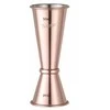 Bar Up Bartender gėrimų matavimo puodelis dvipusė varis 25ml 50ml Hendi 593332