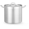 Puodas aukštas Profi Line su dangteliu dno Sandwich 16 l śr. 280 x 260 h - Hendi 832509