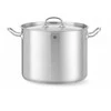 Puodas aukštas Kitchen Line su dangteliu 13,5 l śr. 280 x 220 h - Hendi 837405