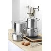 Puodas aukštas Kitchen Line su dangteliu 13,5 l śr. 280 x 220 h - Hendi 837405