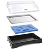 Padėklas su GN1/1 aušinimo įdėklu ir RollTop dangteliu – Hendi 424186