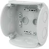 Hensel Filialas Box 130x130x77 5x4mm2 CU IP66 pilka DK 0604 GZ (62000152)