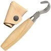 Šaukštų drožinėjimo peilis Morakniv® 162, lenkta geležtė 55x2,5mm. 15mm vidinis skersmuo. Dvigubi ašmenys, beržinė rankena