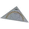 Herlitz Herlitz trikampio geometrija plastik( 16 centimetrų), nustatytas kvadratas (skaidrus)