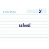 Herlitz Karta indeksowa A8 Słownictwo w linię balta Bl.Engel 100 vnt.