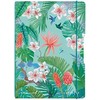 Herlitz Herlitz Ladylike Jungle notatnik A4 80 ark. Žalias, Wielobarwny