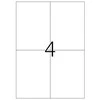 Herma HERMA Etik. strapazierf. A4 baltas 66.0x33.8 mm į 240 St.