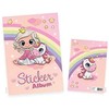 Herma lipdukų albumas vaikams Princesė Sweetie A5