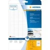 Herma Labels InkPrint 8830, A4, 25,4 x 8,5 mm, baltas popierius, 5600 vnt, suapvalinti kampai (8830)