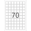 Herma Keičiamos etiketės A4, 24 x 24 mm, baltos, Mobilios technologijos. - 10105