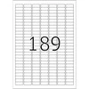 Herma Aukštos sukibimo etiketės A4, 25,4 x 10 mm, iš popieriaus - 10900