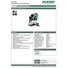 Skersinio pjovimo staklės HiKOKI C12RSH2