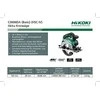 Akumuliatorinis diskinis pjūklas HiKOKI C3606DA Multi Volt