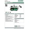 Akumuliatorinis išilginio pjovimo staklės HiKOKI C3610DRJ Multi Volt 36V