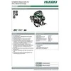 Akumuliatorinis diskinis metalo pjūklas HiKOKI CD3605DA MultiVolt 36/18V