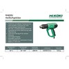 HIKOKI techninis fenas 2000W LCD RH650V