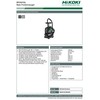 Sauso-drėgno valymo siurblys Hikoki RP250YDLWAZ