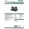 Radijo imtuvas su bluetooth HiKOKI UR18DSDL