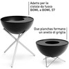 Skrudintuvas HOFATS BOWL 57 PLANCHA grilio plokštė, viena pusė