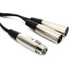 Hosa - Kabelis typu Y XLRf - 2 x XLRm